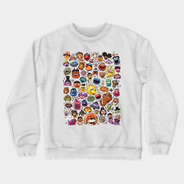 Sunny Days Crewneck Sweatshirt by jfeldmanart